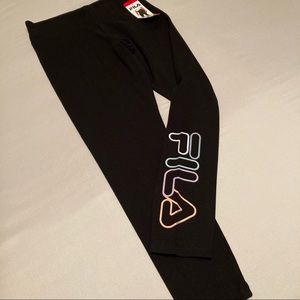 FILA Colorful Logo Leggings